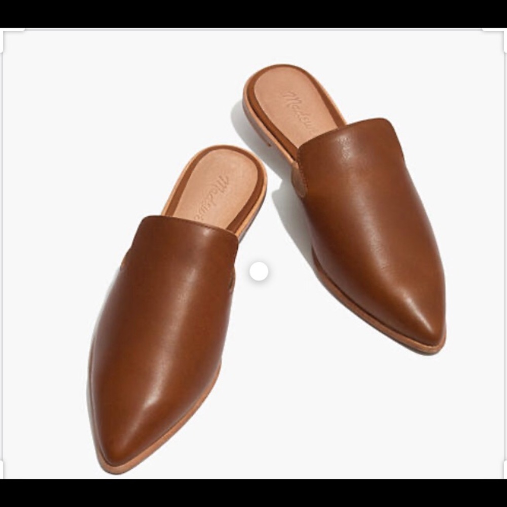 Madewell Gemma Mule English Saddle 7